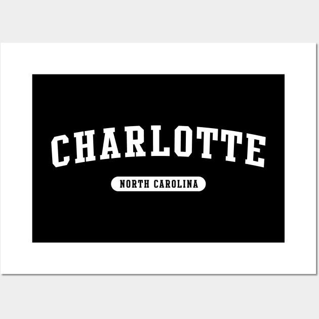 charlotte-north-carolina Wall Art by Novel_Designs